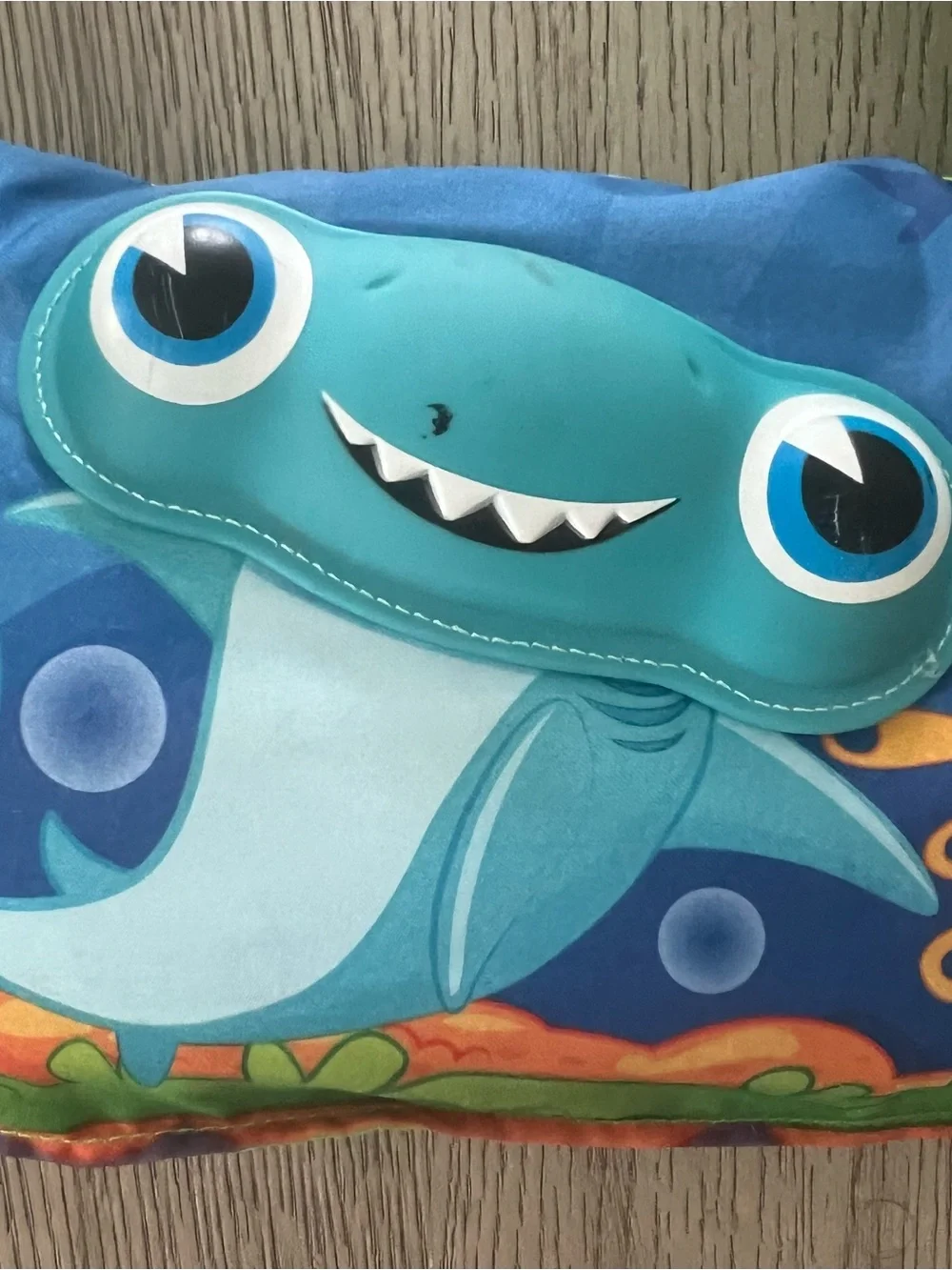 Kids Green & Blue Shark Puddle Jumper Swim Vest